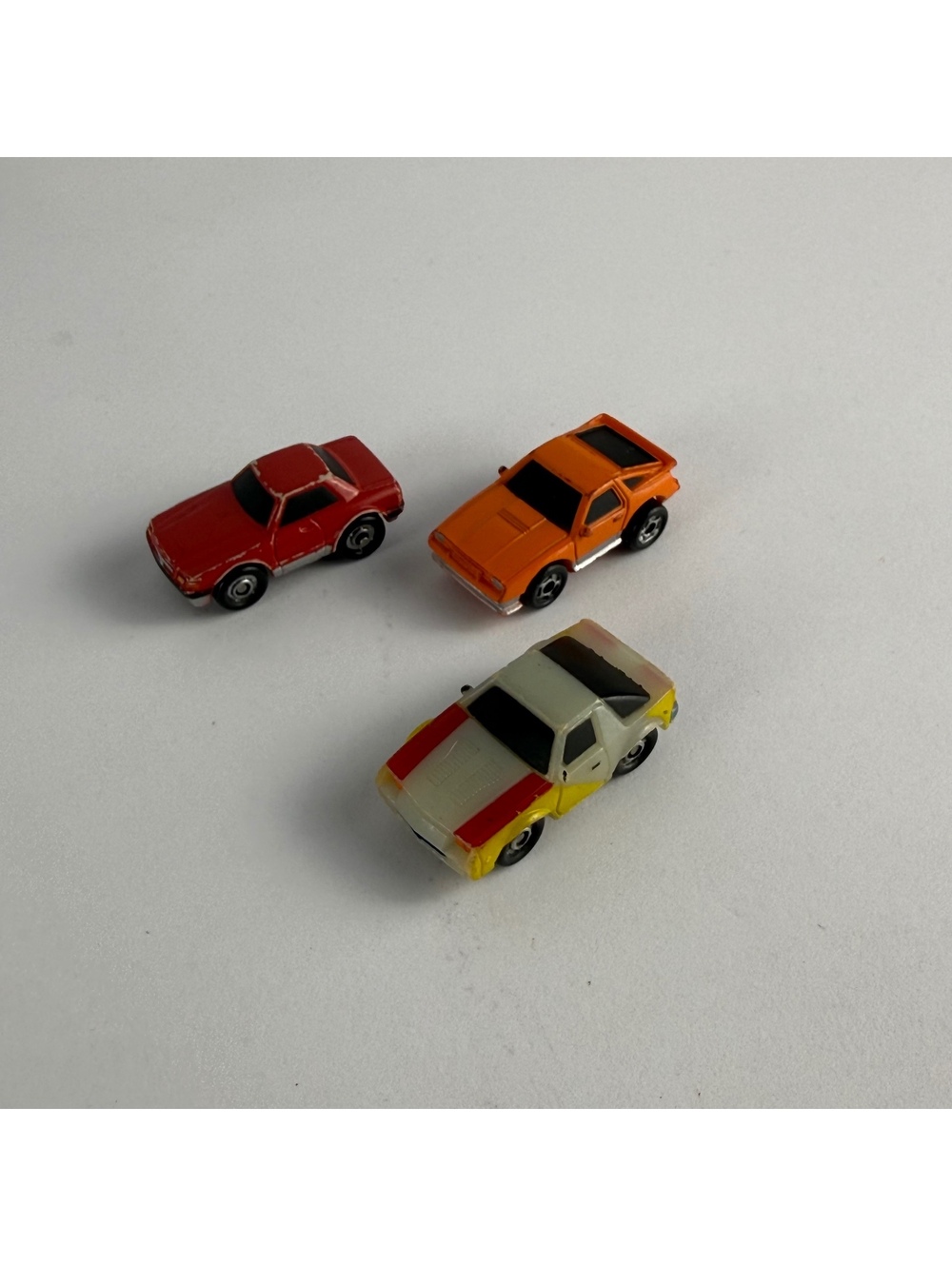 Vintage Funrise 1988 Micro Toy Cars Lot of 3